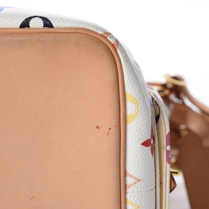 Louis Vuitton Monogram Multicolor Petit Noe White 9 of 18