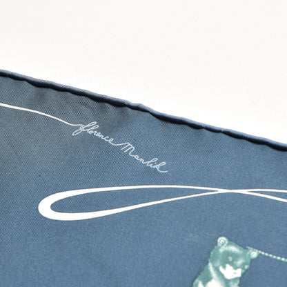 Hermes Silk Faune Lettree Scarf 90 5 of 7
