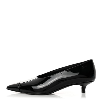 Chanel Patent Pumps 36.5 Black 1 of 9