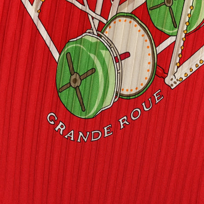 Hermes Silk Plisse Grande Roue Scarf 90 4 of 4