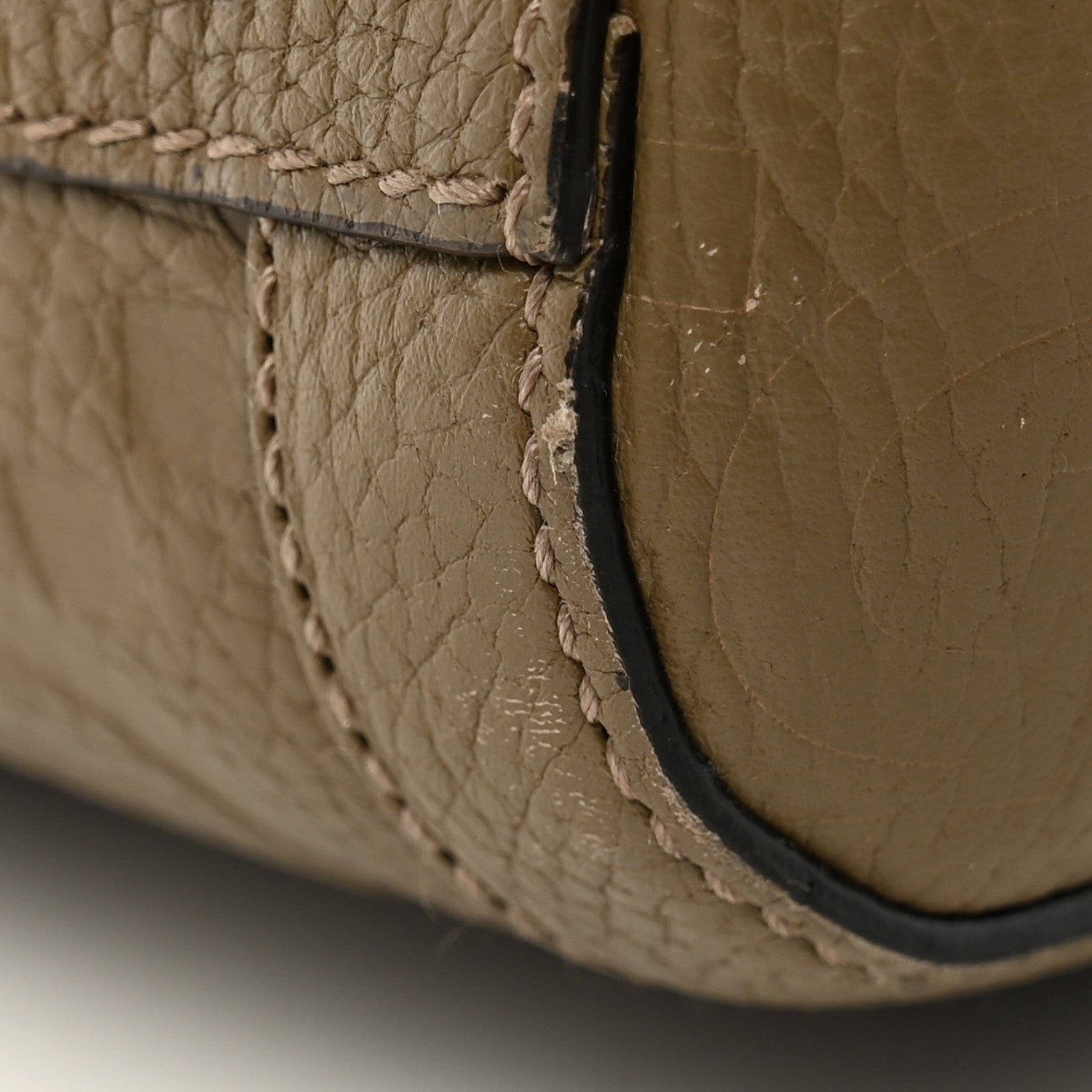 Gucci Piuma Calfskin Jumbo GG Embossed Large Duffle Bag Good Taupe 9 of 14