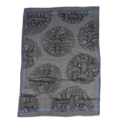 Louis Vuitton Wool Silk Plaid Printed Scarf Multicolor 1 of 3