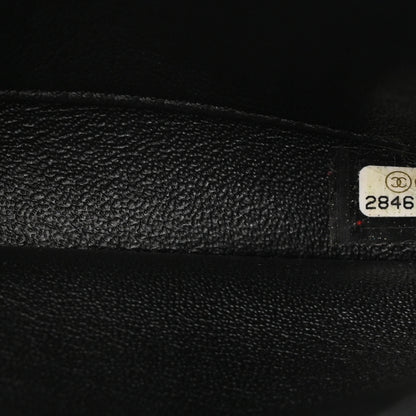 Chanel Lambskin Chevron Quilted Small Trendy CC Dual Handle Flap Bag Black 7 of 14