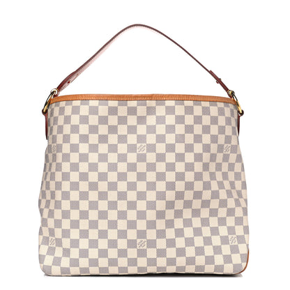 Louis Vuitton Damier Azur Delightful MM Pink 2 of 44