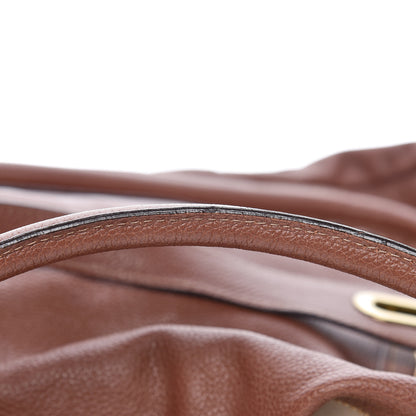 Chloe Calfskin Large Paraty Speculoos Brown 17 of 20