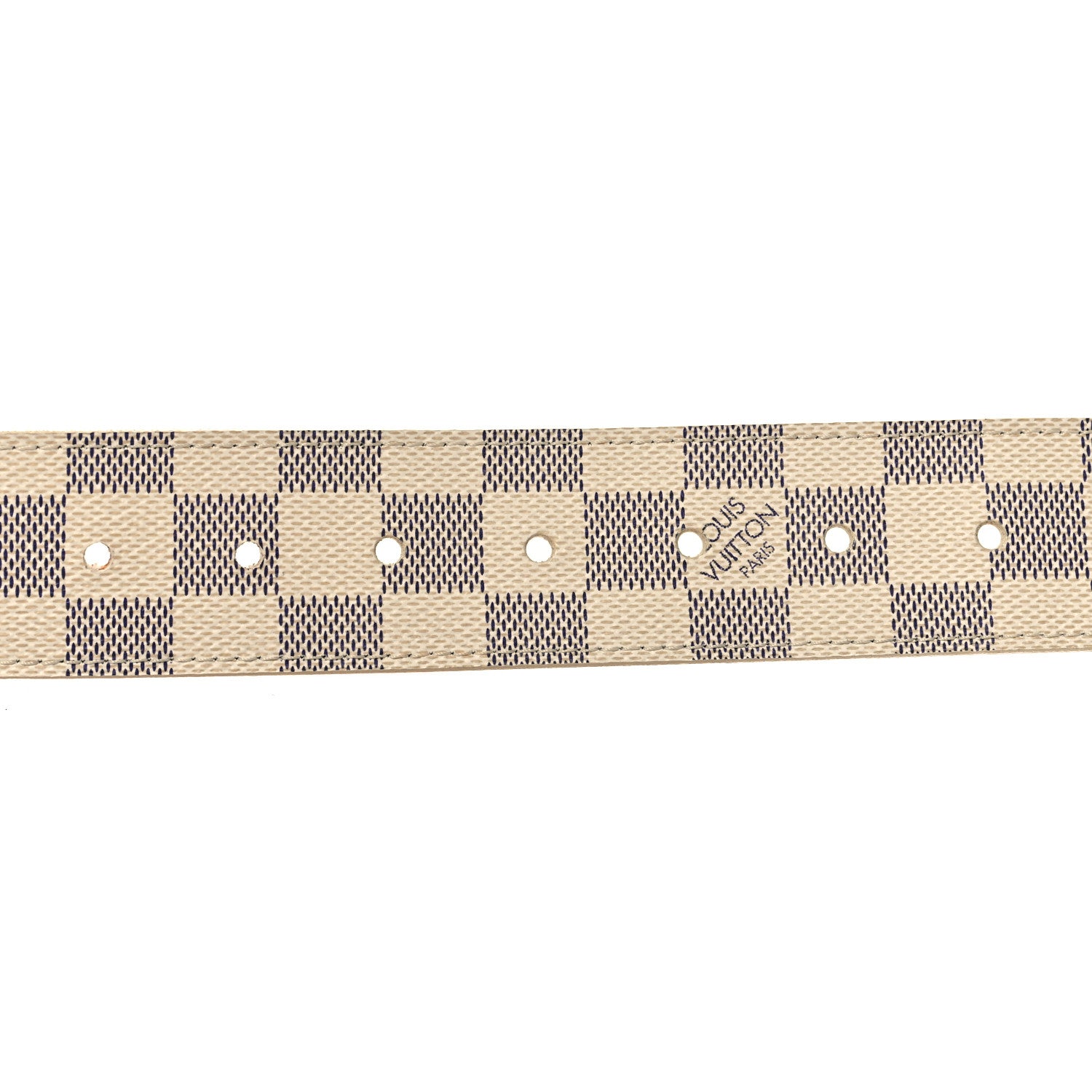 Louis Vuitton Damier Azur LV Initiales Belt 90 36 3 of 7