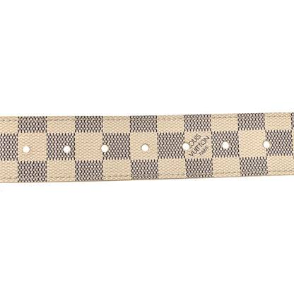 Louis Vuitton Damier Azur LV Initiales Belt 90 36 3 of 7