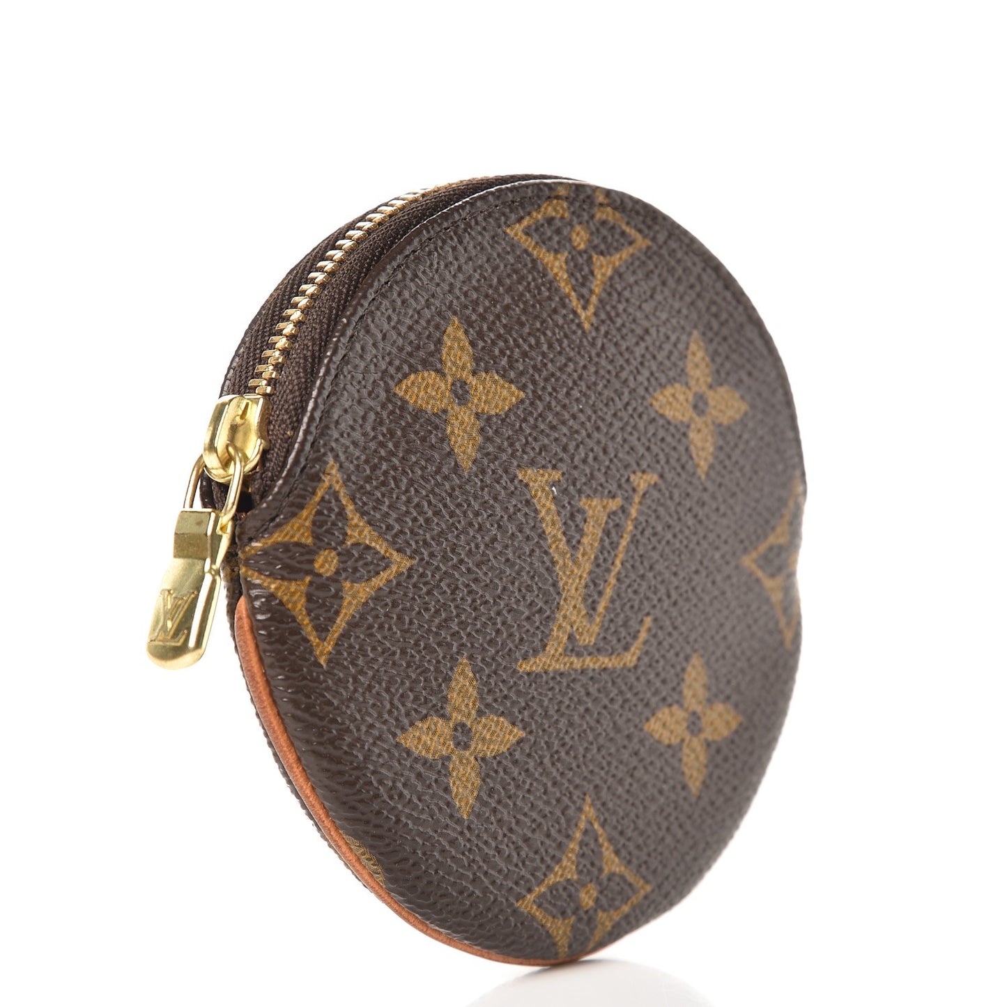 Monogram Round Coin Purse