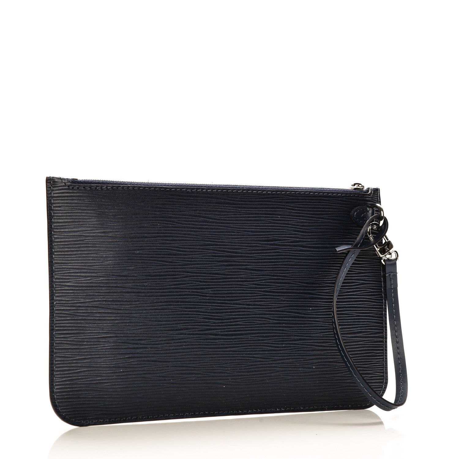 Louis Vuitton Epi Neverfull Pochette MM GM Indigo 3 of 7