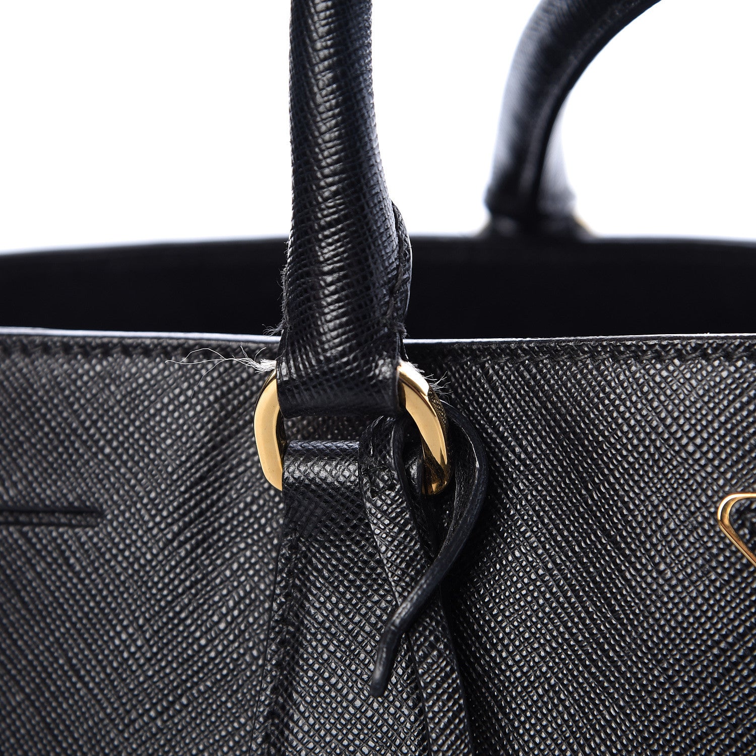 Prada Saffiano Lux Large Tote Black 20 of 21