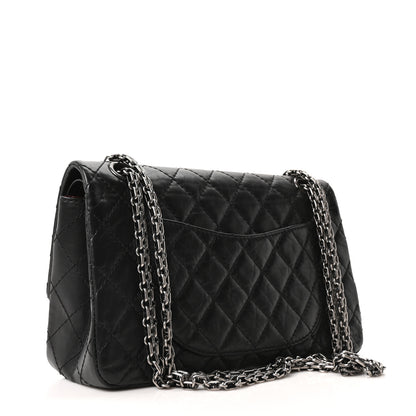 Chanel Aged Calfskin Quilted 2.55 Reissue 225 Flap Black 3 of 10