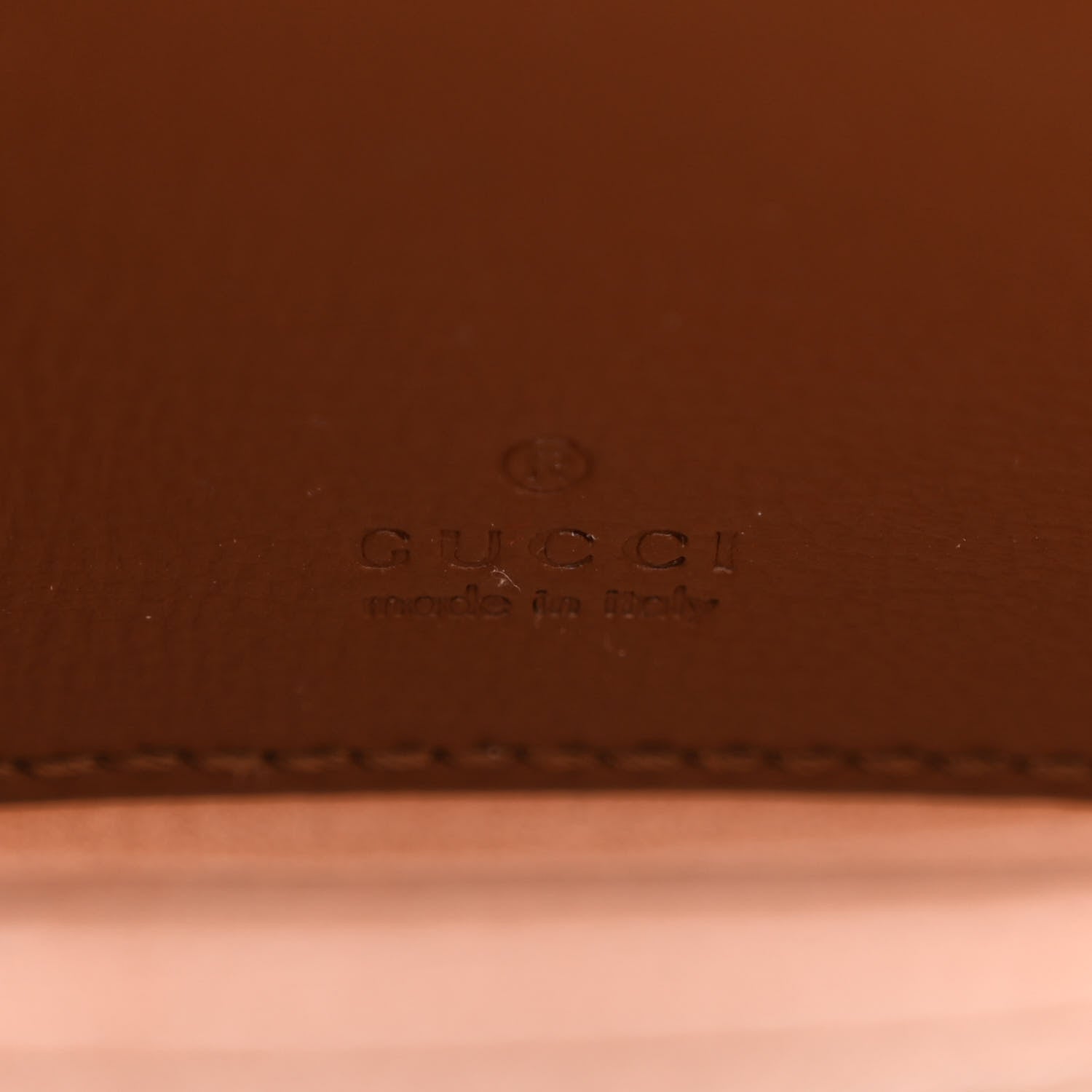 Gucci GG Supreme Monogram Azalea Calfskin Web Horsebit 1955 Wallet On Strap Beige Ebony Brown Sugar 6 of 10
