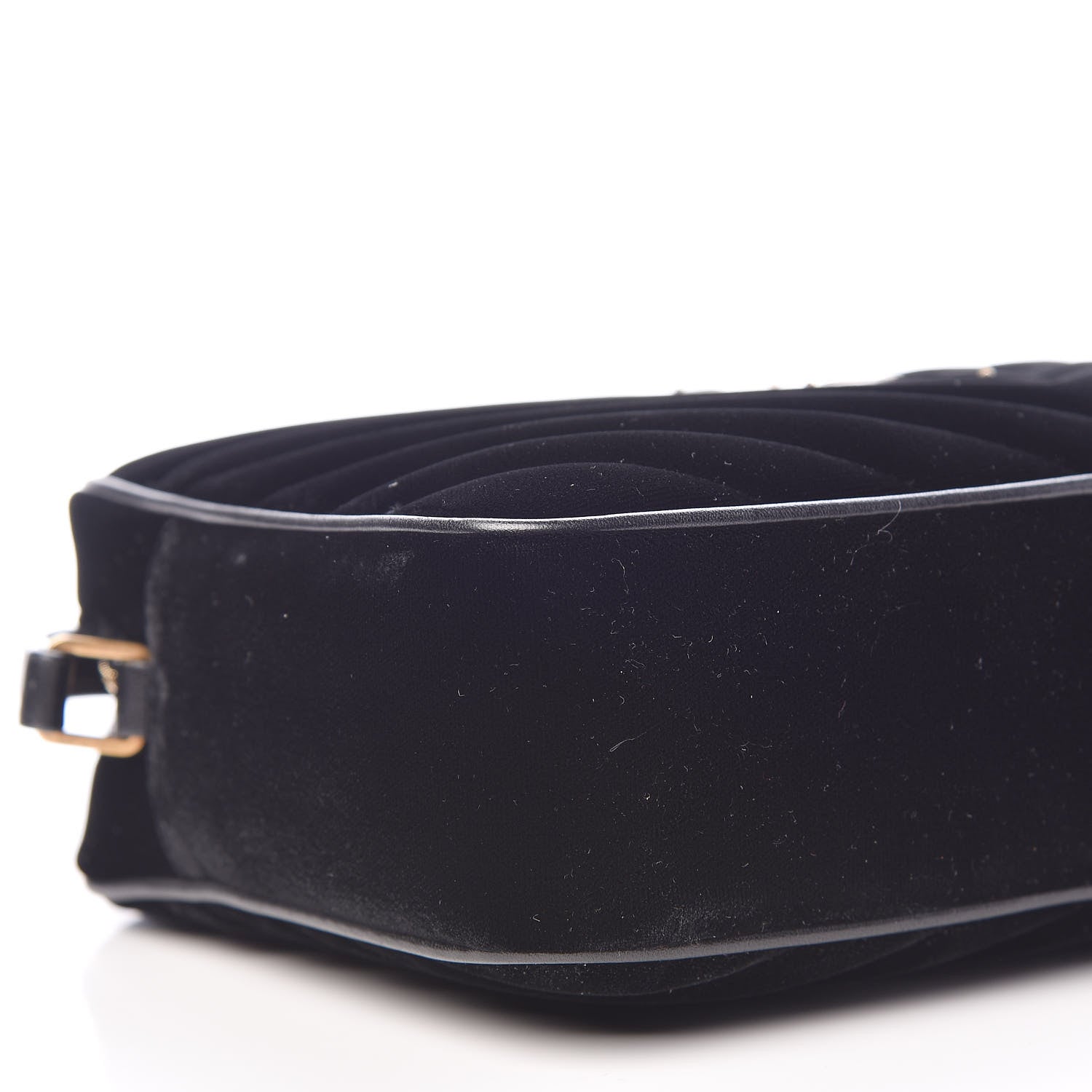 Saint Laurent Velvet Matelasse Monogram Lou Camera Bag Black 6 of 10