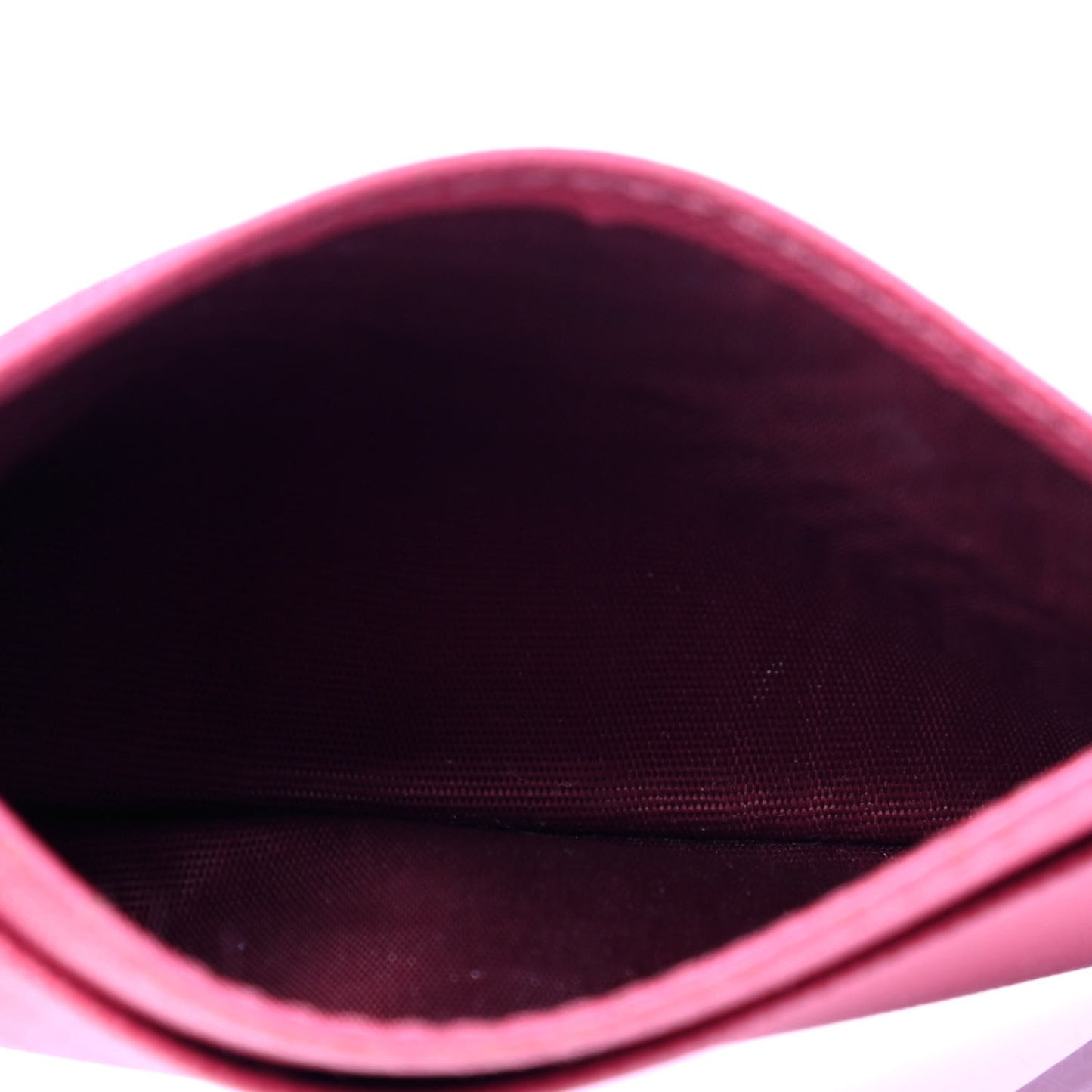Saffiano Compact Metal Bar Flap Wallet Peonia