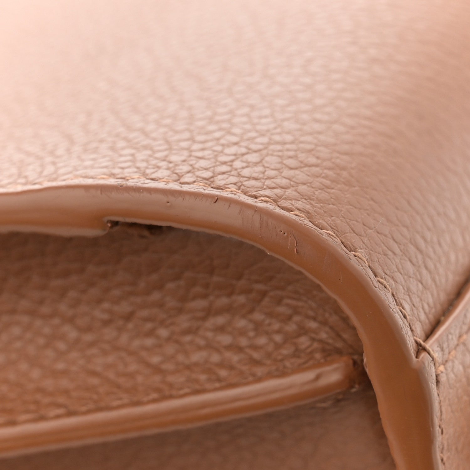 Saint Laurent Grained Calfskin Nano Sac De Jour Cinnamon 13 of 14