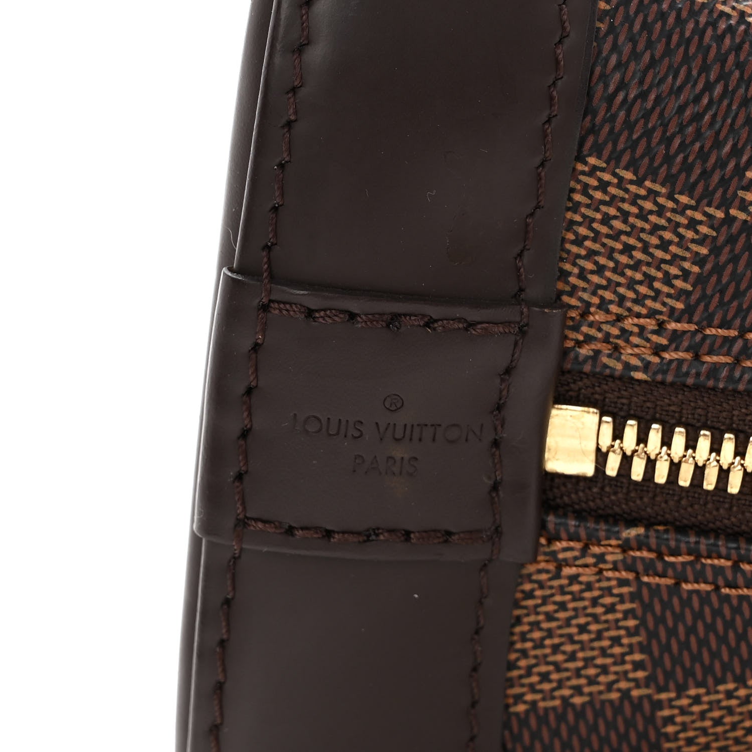 Louis Vuitton Damier Ebene Alma BB 6 of 9