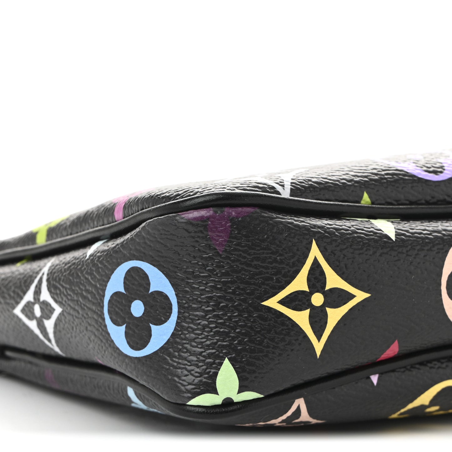 LV X TM Monogram Multicolor Pochette Accessories Black