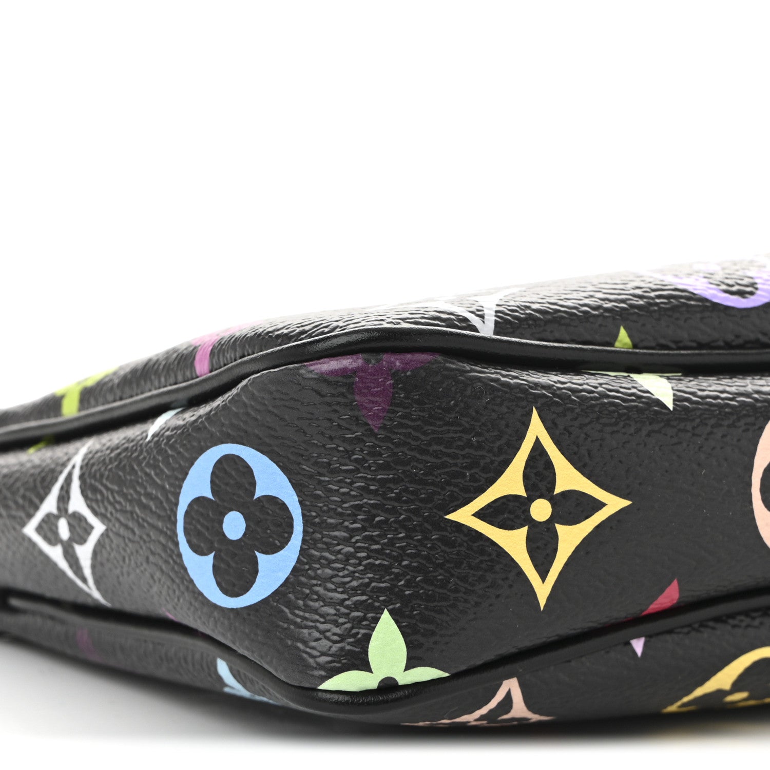 Louis Vuitton LV X TM Monogram Multicolor Pochette Accessories Black 8 of 9