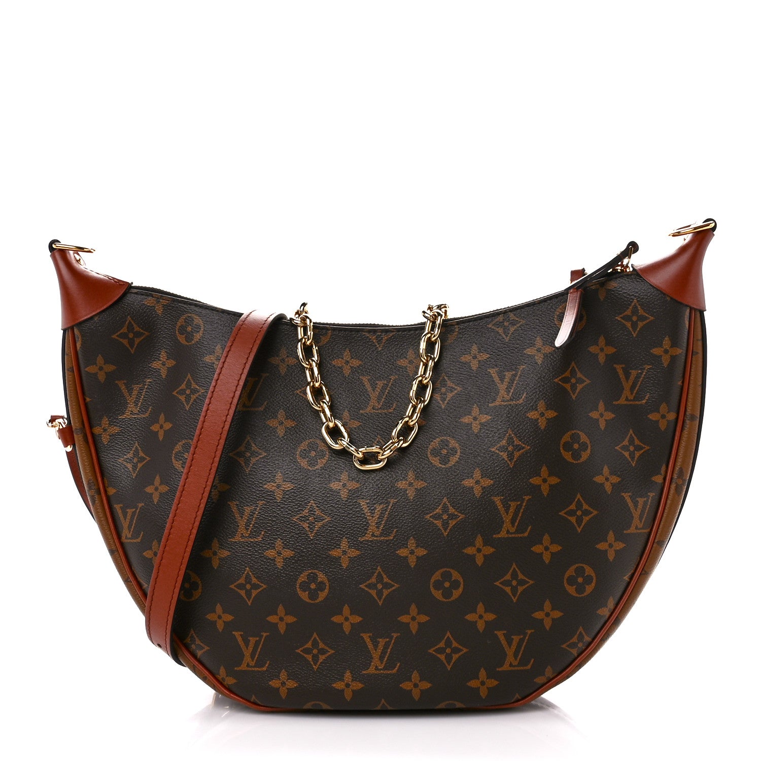 Louis Vuitton Reverse Monogram Loop Hobo 3 of 10