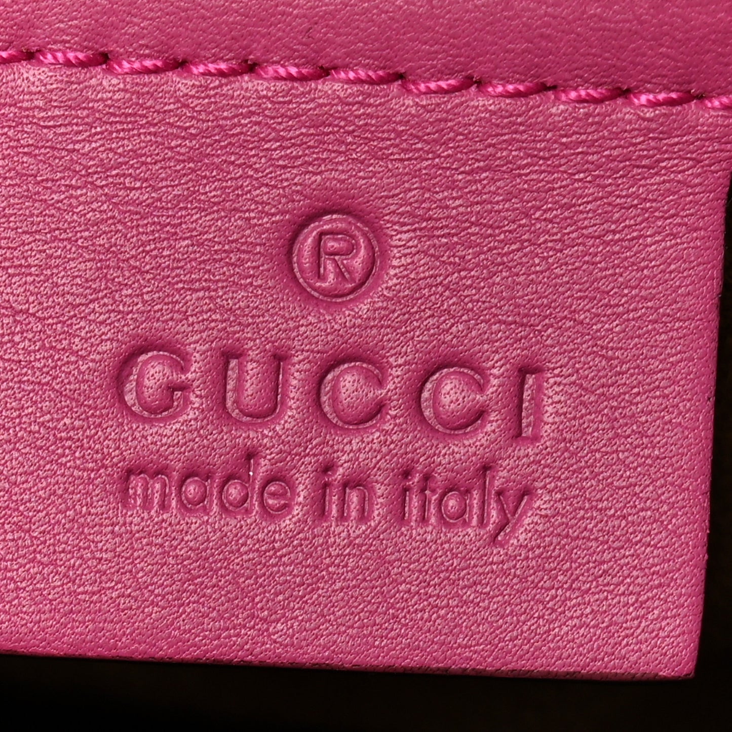 GG Supreme Monogram Moon Calfskin Small Boston Beige Ebony Hibiscus Red New Rosette