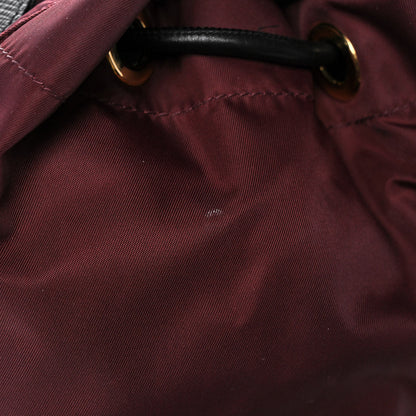 Burberry Nylon Medium Rucksack Backpack Burgundy Red 13 of 17