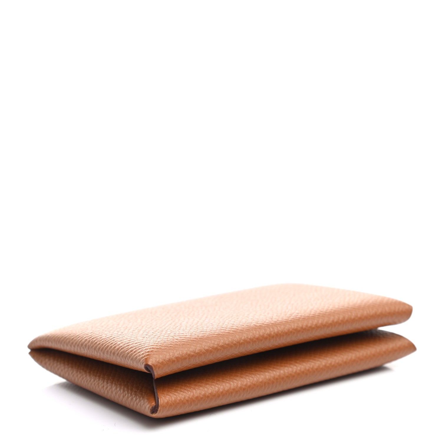Hermes Epsom Calvi Card Case Gold 4 of 7
