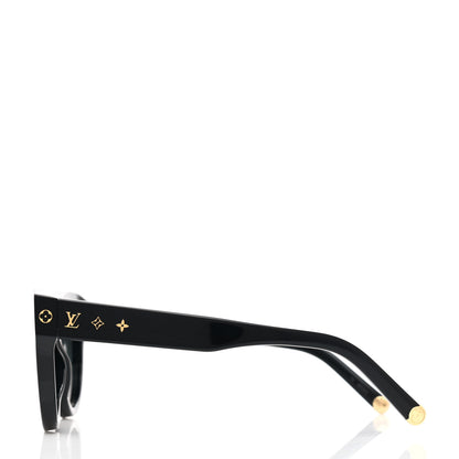 Louis Vuitton Acetate My Monogram Square Sunglasses Z1526W Black 3 of 7