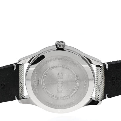 Gucci Stainless Steel Calfskin 38mm G-Timeless GG Hologram Quartz Watch 4 of 5