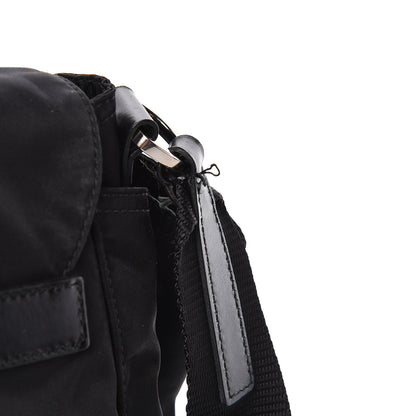 Prada Nylon Vela Messenger Bag Black 11 of 12