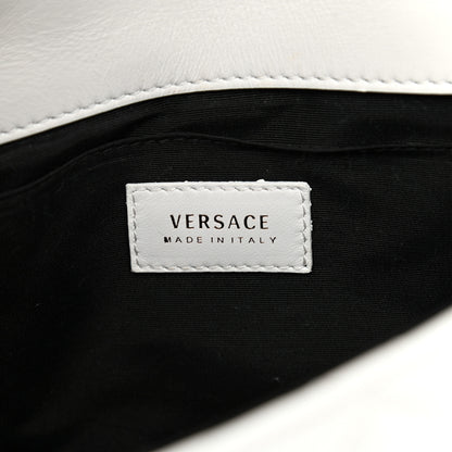 Versace Nappa Quilted Medusa Chain Crossbody White 6 of 8