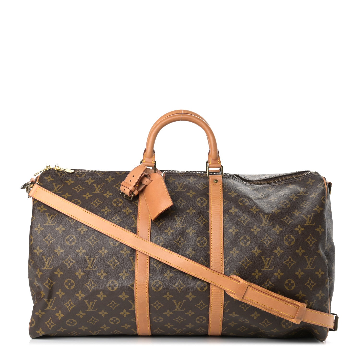 Louis Vuitton Monogram Keepall Bandouliere 55 1 of 15