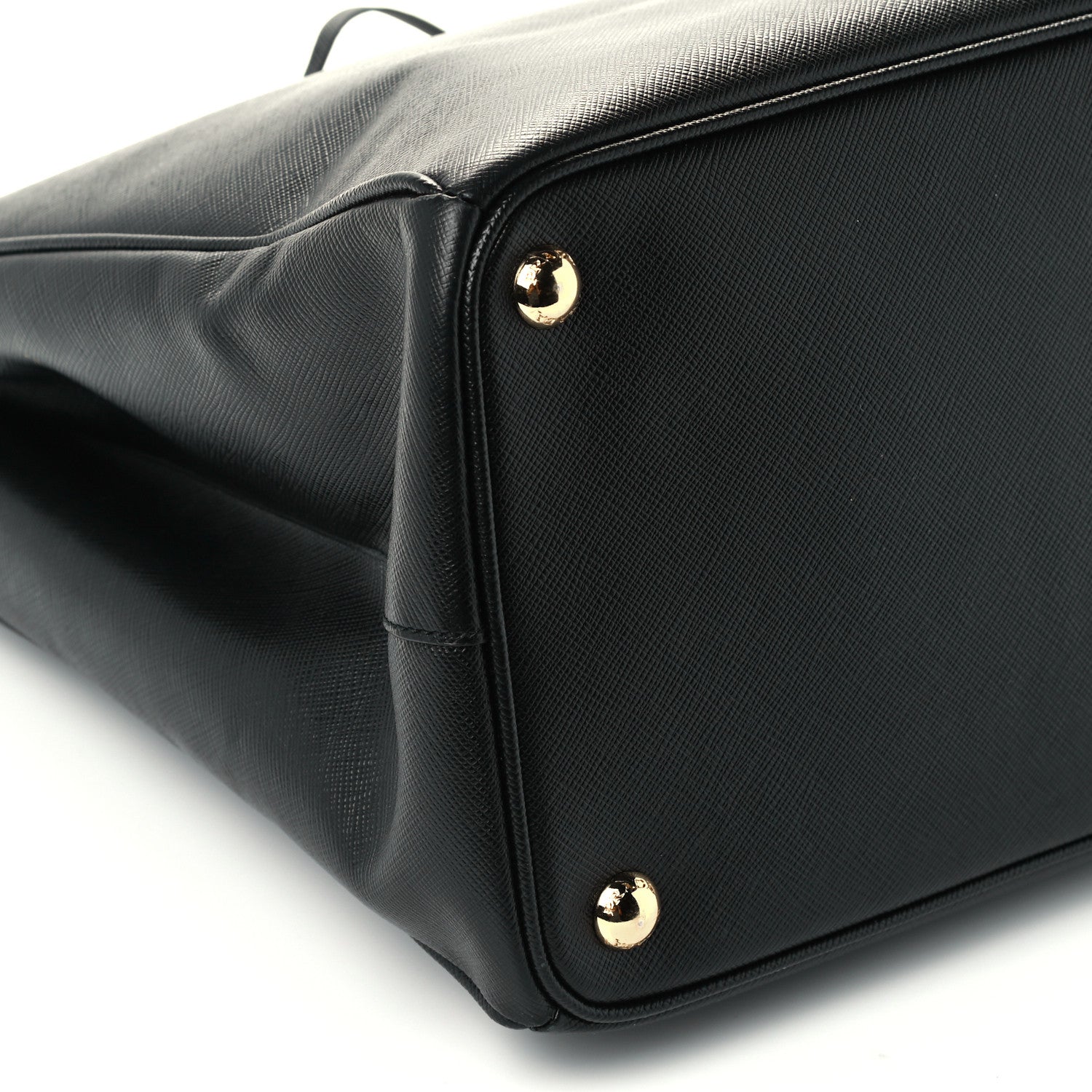 Prada Saffiano Large Galleria Double Zip Tote Black 9 of 10