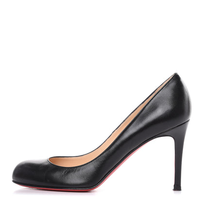 Christian Louboutin Kid Simple 85 Pumps 37 Black 1 of 11