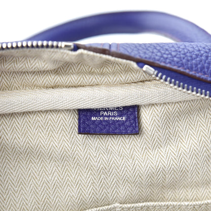 Hermes Taurillon Clemence Victoria II 35 Iris 6 of 10