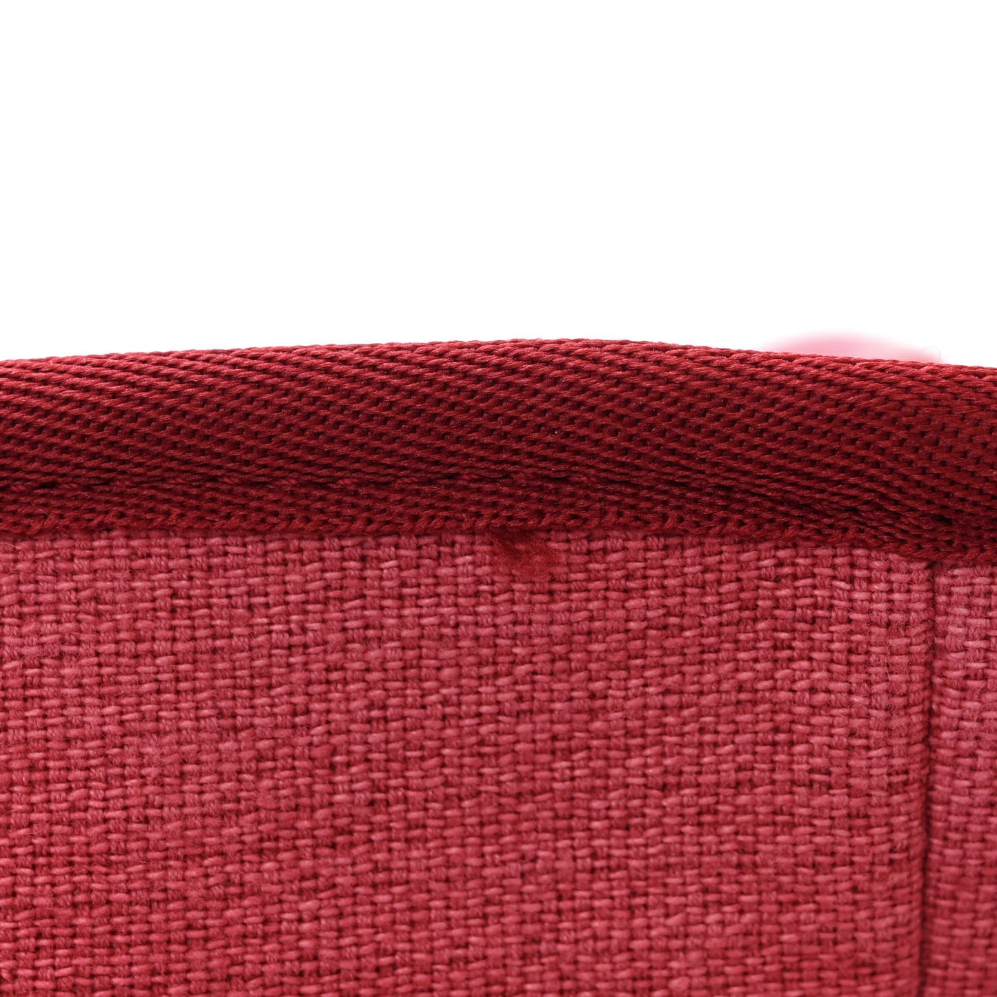 Canvas Medium Deauville Tote Red