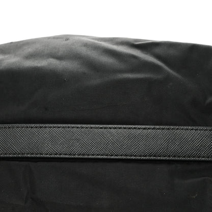 Prada Tessuto Nylon Saffiano Sacca Shoulder Bag Black 18 of 19