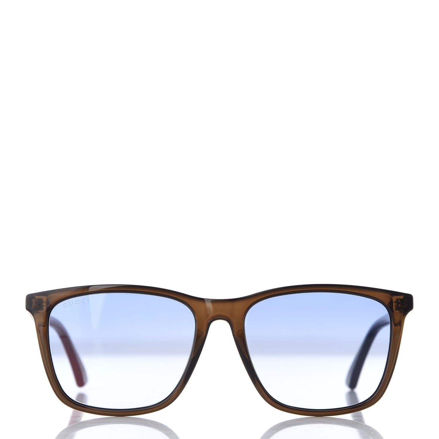 Gucci Acetate Square Frame Sunglasses GG0404S Brown 2 of 8