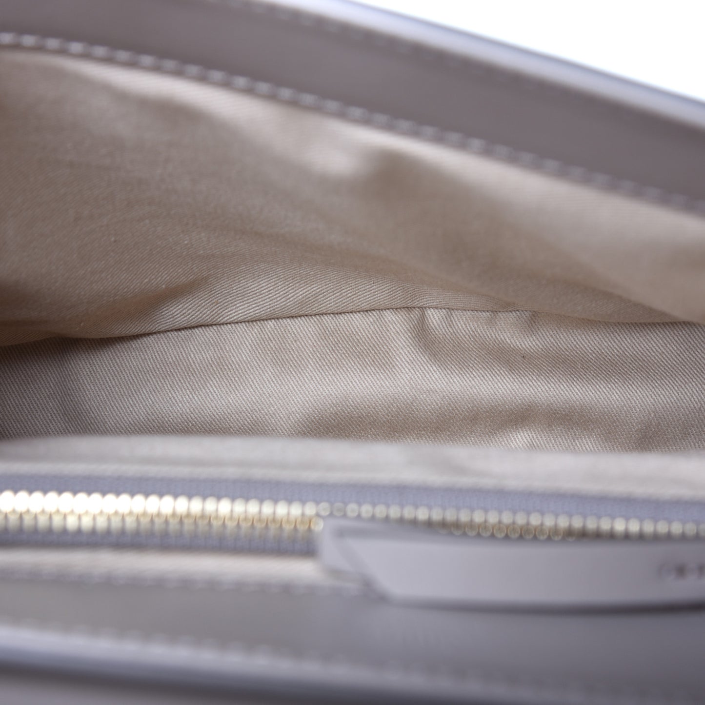 Calfskin Small C Double Carry Motty Grey