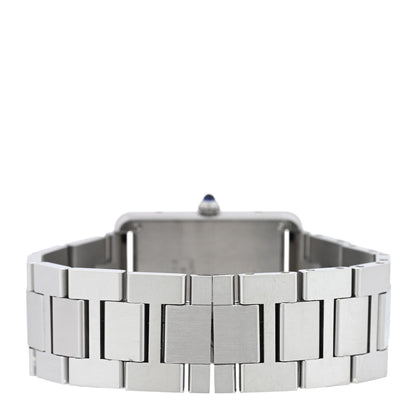 Cartier Stainless Steel 27mm Tank Solo Quartz Watch 3 of 5