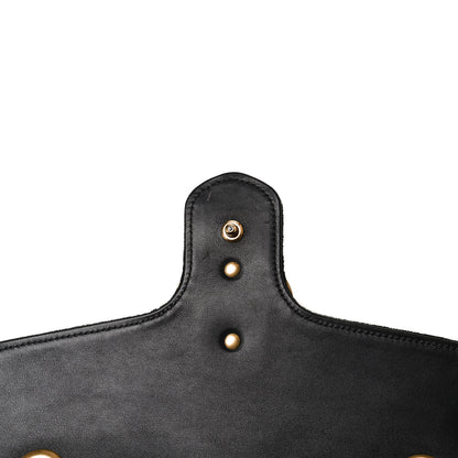 Gucci Velvet Matelasse Small GG Marmont Shoulder Bag Black 13 of 16