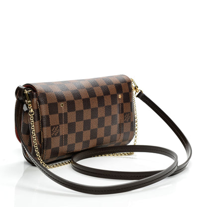 Louis Vuitton Damier Ebene Favorite PM 3 of 7