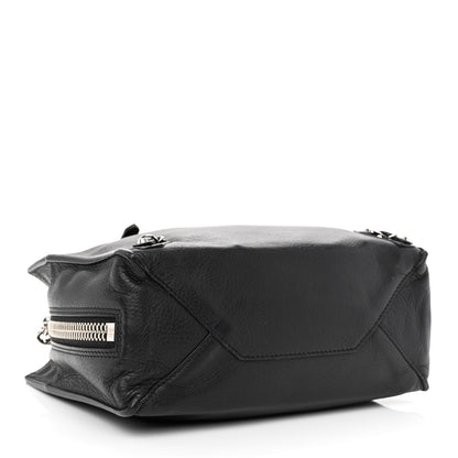 Balenciaga Calfskin Papier Mini A4 Zip Around Tote Black 5 of 12