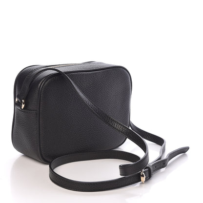 Gucci Pebbled Calfskin Small Soho Disco Bag Black 3 of 10