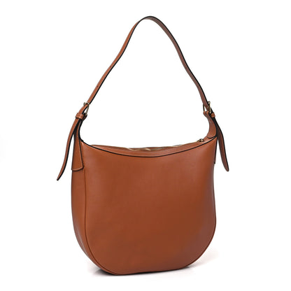 Celine Calfskin Triomphe Heloise Shoulder Bag Tan 3 of 8
