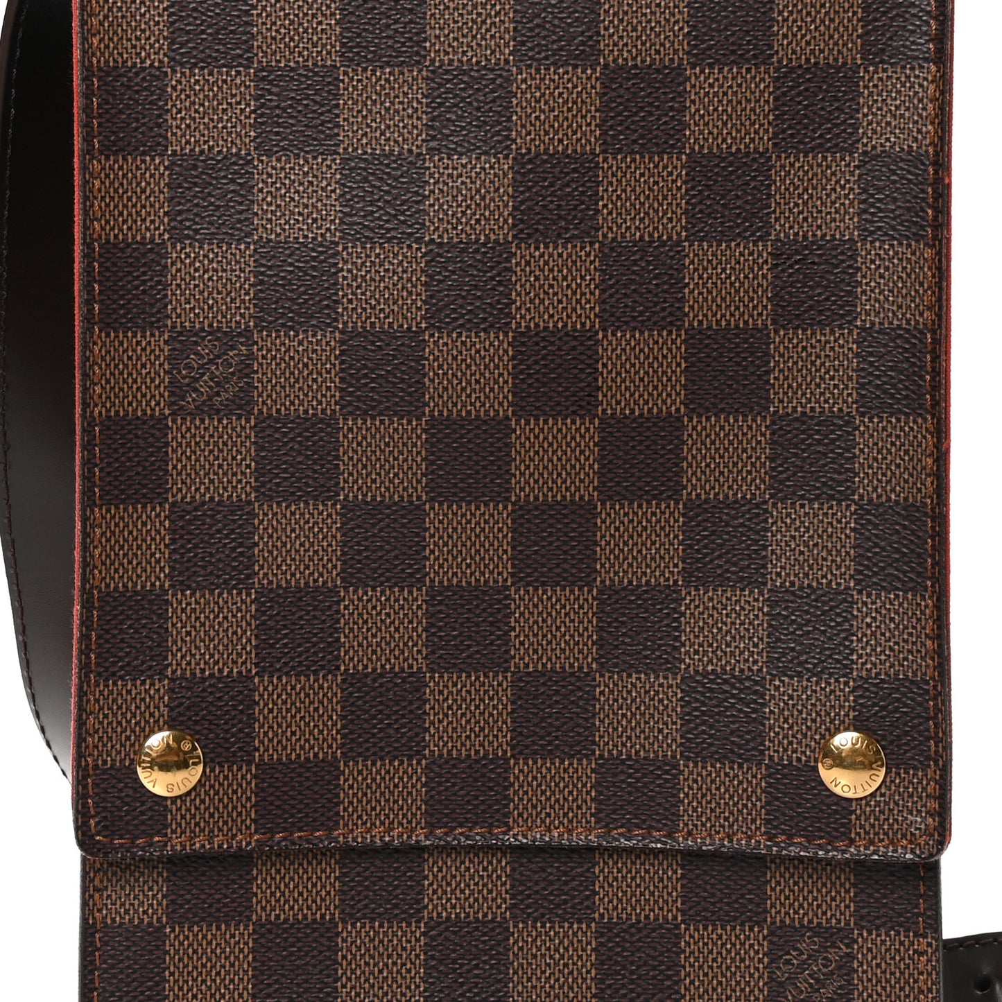 Damier Ebene Portobello Travel Shoulder Bag