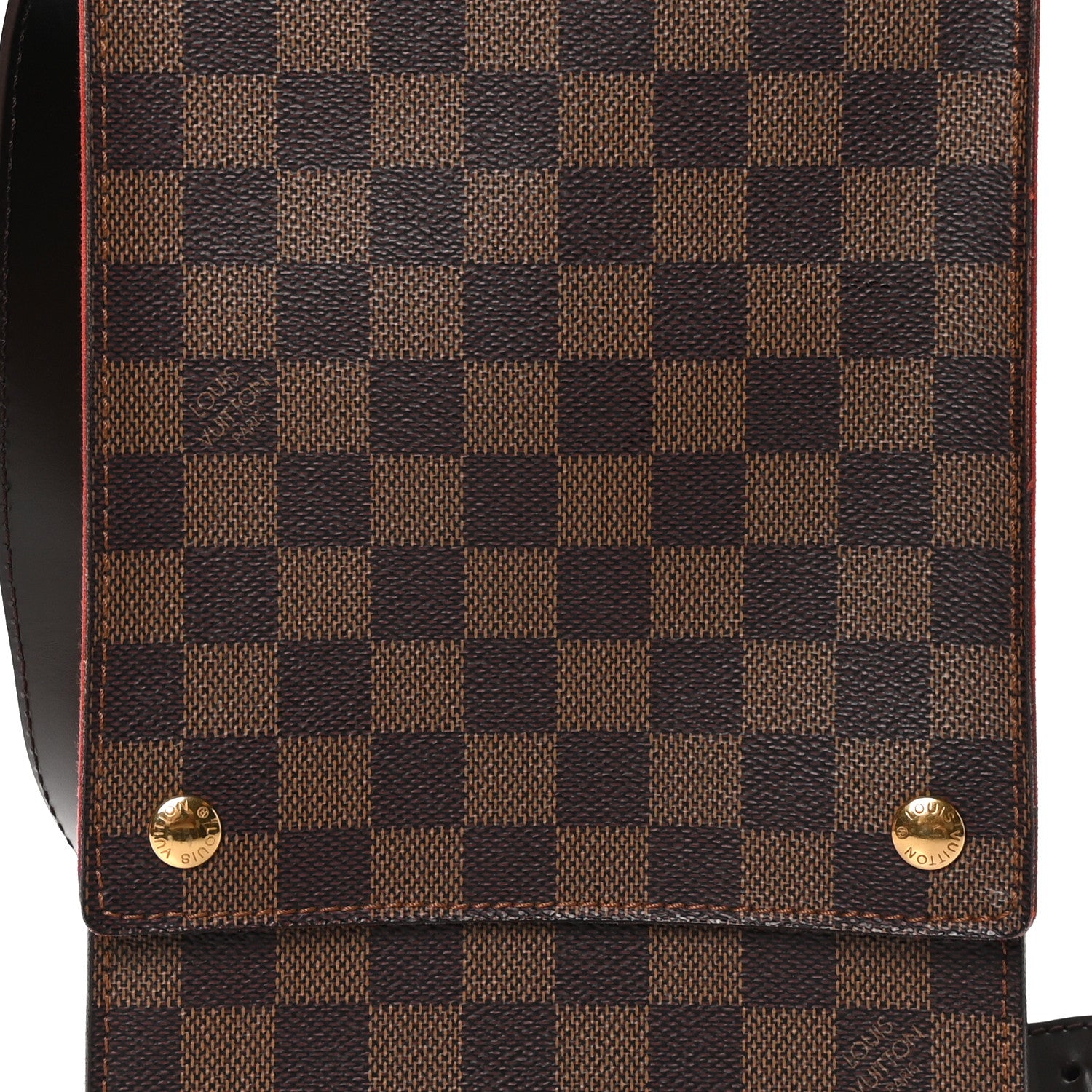 Louis Vuitton Damier Ebene Portobello Travel Shoulder Bag 7 of 9