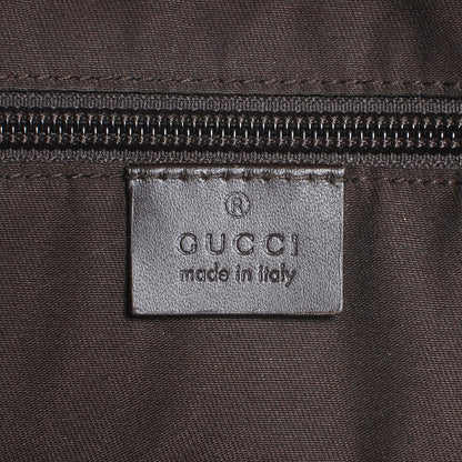 Gucci Monogram Medium Flap Messenger Bag Beige 6 of 7