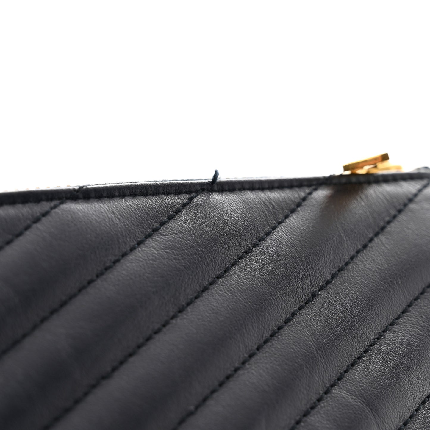 Calfskin Matelasse Monogram Cassandre Tablet Pouch Marine