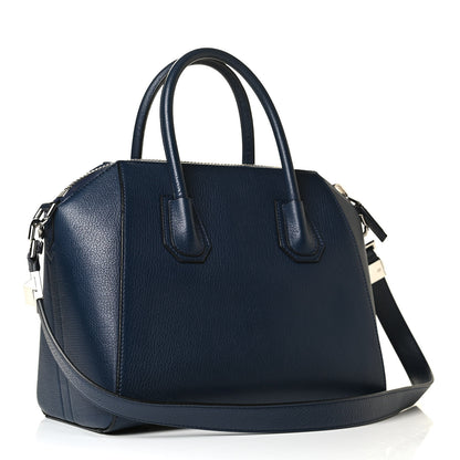 Givenchy Sugar Goatskin Small Antigona Navy 2 of 4