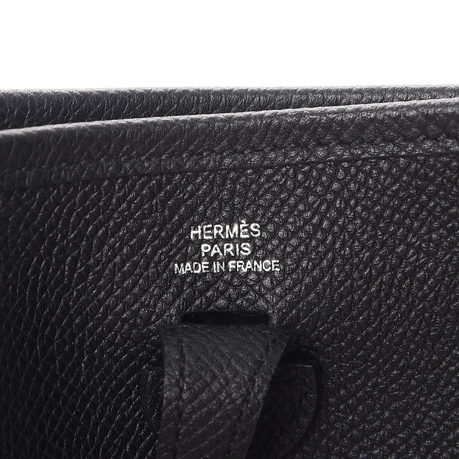 Hermes Epsom Evelyne TPM Black 6 of 8